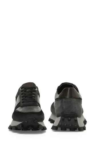 INCI SAGAL 4PR Gray Men's Sports Shoes - 5