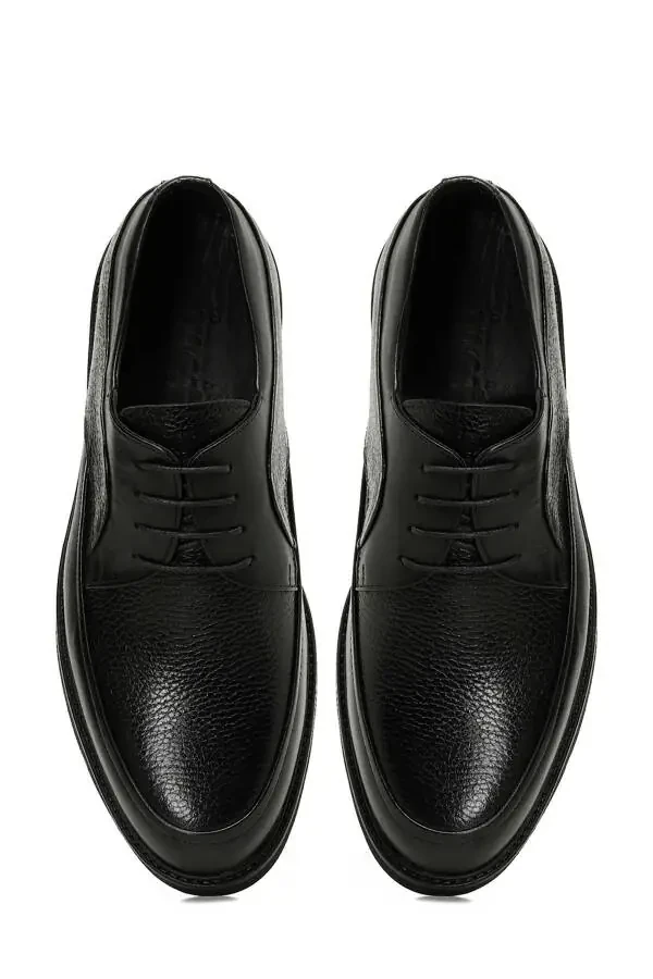 INCI SAND 4PR Qora Erkaklar Klassik Poyafzali - 4