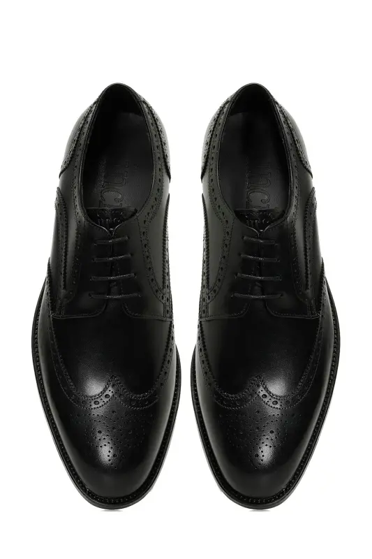 INCI SONED 5FX Black Men Classic Shoes-Black - 5