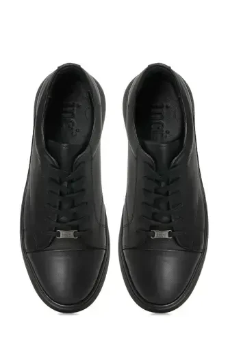 INCI STRANFORD 4PR Qora Erkaklar Comfort Poyabzali - 4