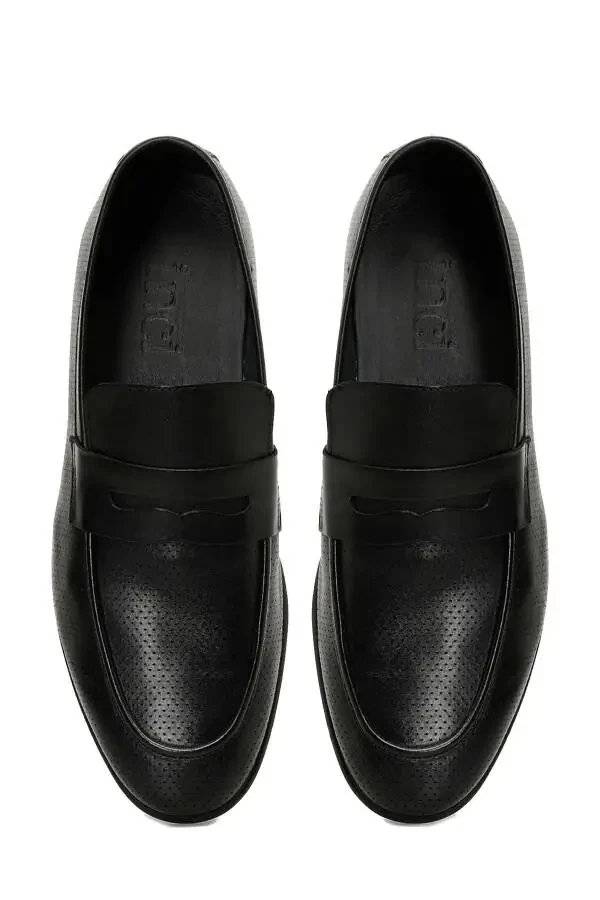 INCI SUPHAN 5FX Black Men's Loafer-Black - 5