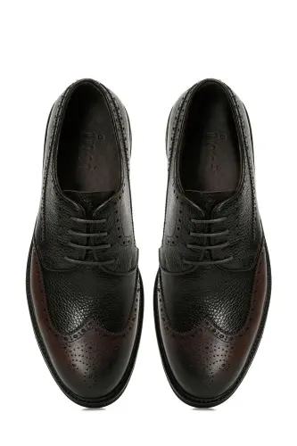 INCI SWAMP 4PR Kahverengi Erkek Klasik Ayakkabı-Ka - 4