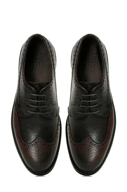 INCI SWAMP 4PR Kahverengi Erkek Klasik Ayakkabı-Ka - 4