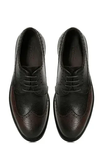 INCI SWAMP 4PR Kahverengi Erkek Klasik Ayakkabı-Ka - 4