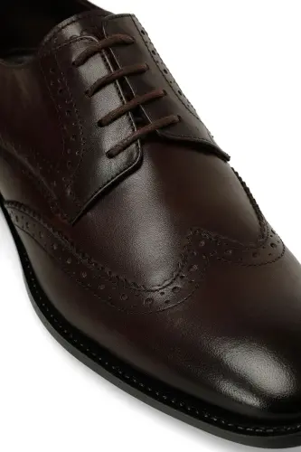 INCI TOBEX 4PR Jigarrang Erkaklar Klassik Poyafzali - 7