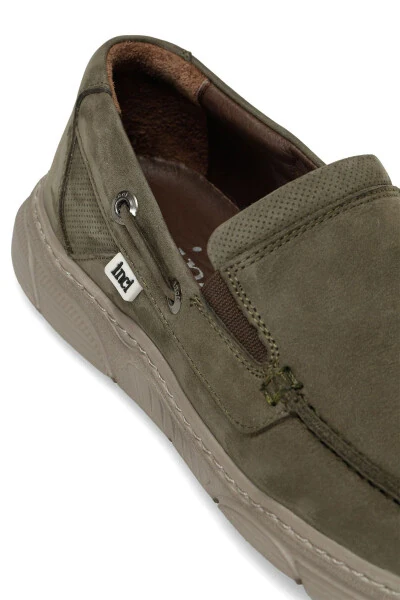 INCI TOMITA 4FX Khaki Men's Comfort Shoe-Khaki - 7