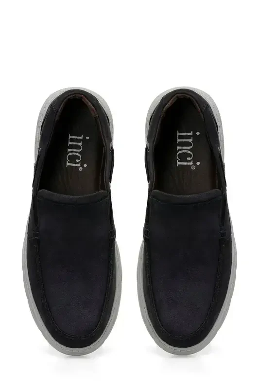 INCI TOMITA 4FX Navy Blue Men's Comfort Shoe-La - 4