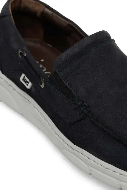 INCI TOMITA 4FX Navy Blue Men's Comfort Shoe-La - 7