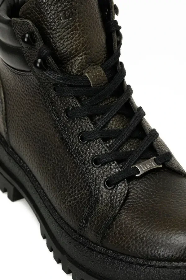 INCI ZAREN 4PR Haki Erkak Biker Bot - 7