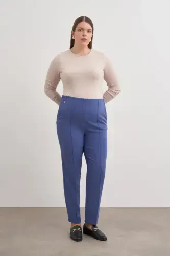 Indigo Carrot Pants - 1