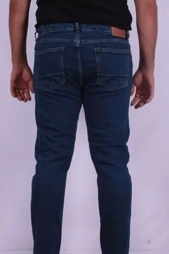 Indigo Erkak Jean Shim 5wam40076ıd-KO'YU INDIGO - 3