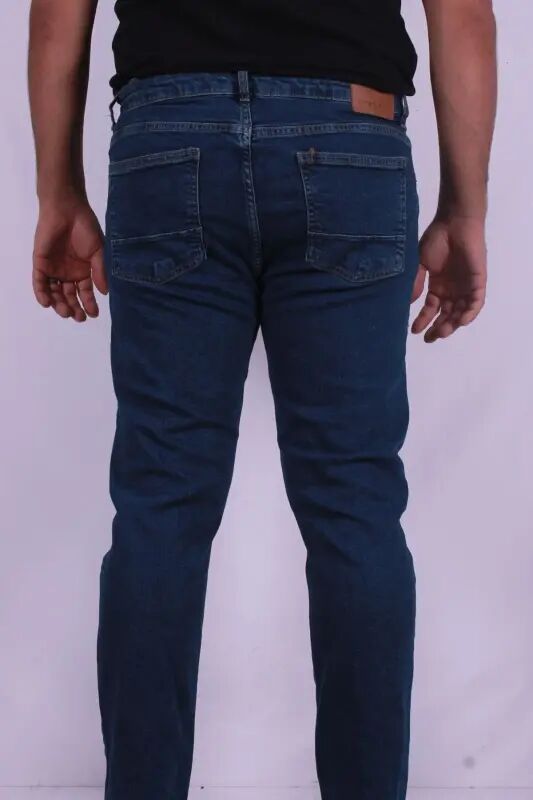 Indigo Erkak Jean Shim 5wam40076ıd-KO'YU INDIGO - 3