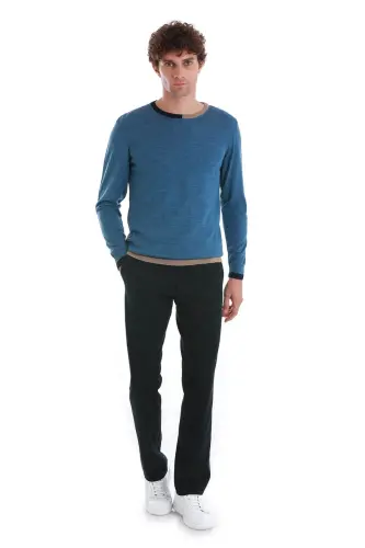indigo Regular Fit Jakarli Velosiped Yoqali Jun Trikotaj - 2