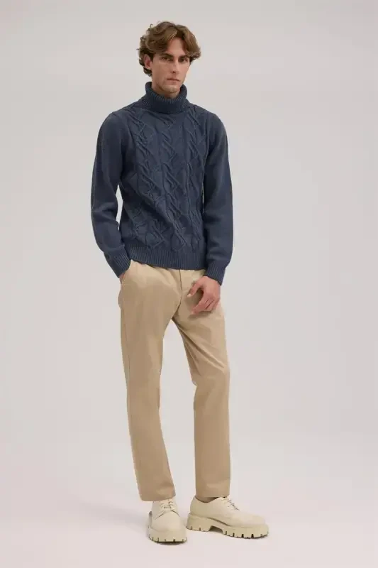 Индиго Slim Fit Там Балыкчы Яка Трико Казак - 2