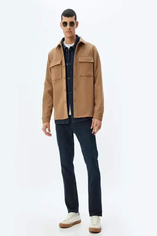 Indigo Stone Men's Jeans 5WAM40073ND-INDIGO STONE - KOTON