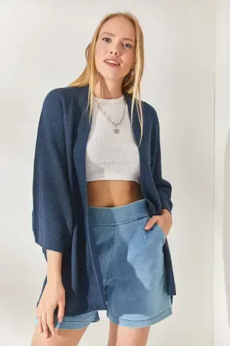 Indigo Yarasa Bahorlik Hirka HRK-19000057-Indigo - 4