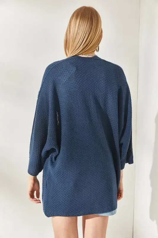 Indigo Yarasa Bahorlik Hirka HRK-19000057-Indigo - 6