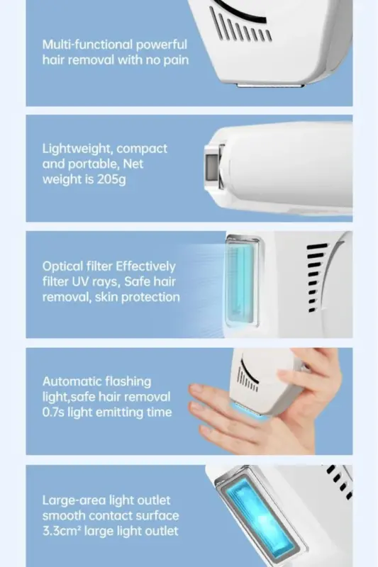 Inface IPL Hair Removal Device White - 7