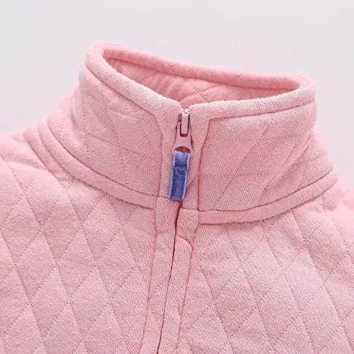 Infant Toddler Boy Girl Winter Fall Warm Clothes Outfit Romper Coat Pants Set - 5