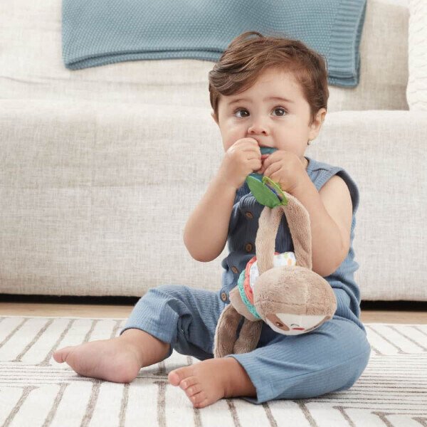 Infantino Musiqa va Harakat Tortuvchi Yalang'och, Osilib Turadigan Peluş O'yinchoq, 6-12 Oylik - 7