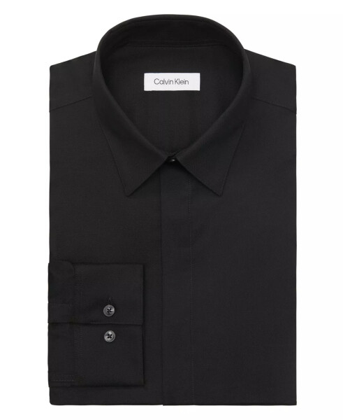 Infinite Color, Men's Slim Fit Dress Shirt BLACK - 4