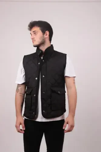 Inflatable Vest Bag Pockets-Black - 3