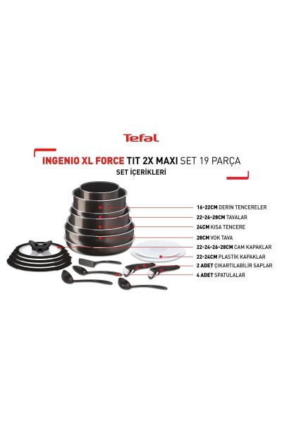 Ingenio Xl Force Титан 2x Maxi Set 19 предметов - 4