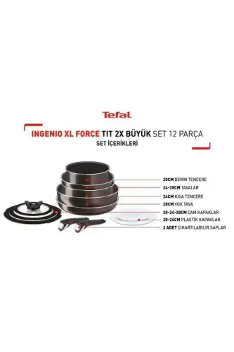 Ingenio Xl Force Титан 2x Maxi Set 19 предметов - 1
