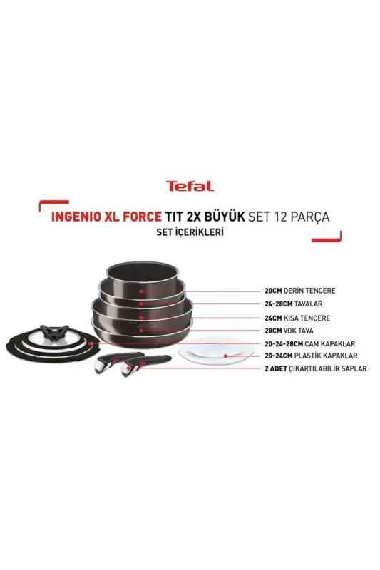 Ingenio Xl Force Титан 2x Maxi Set 19 предметов - 1