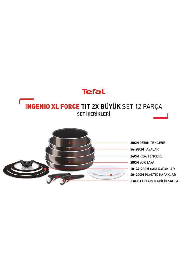 Ingenio Xl Force Titan 2x Maxi Seti 19 dona - 2