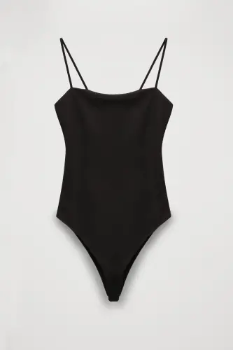 Ingich Yelkali Bodysuit Qora - 4