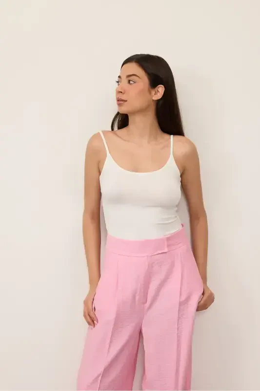 Ingichka Askılı Atlet A13224-l13m13-Oq - 2