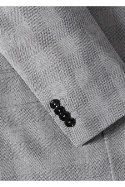 Ingichka kesilgan, katakcha qaytargʻi pidjak - 5