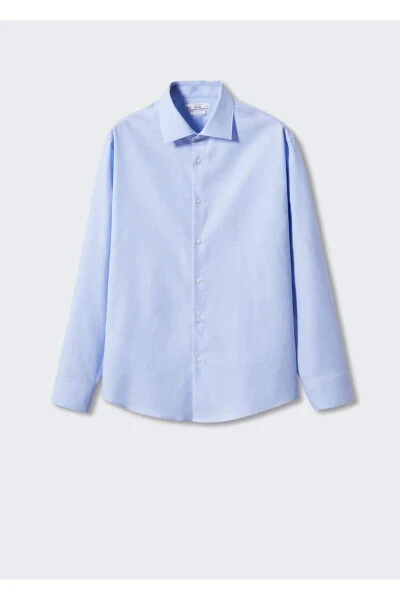 Ingichka paxta poplindan tikib tikilgan ko'ylak - 3