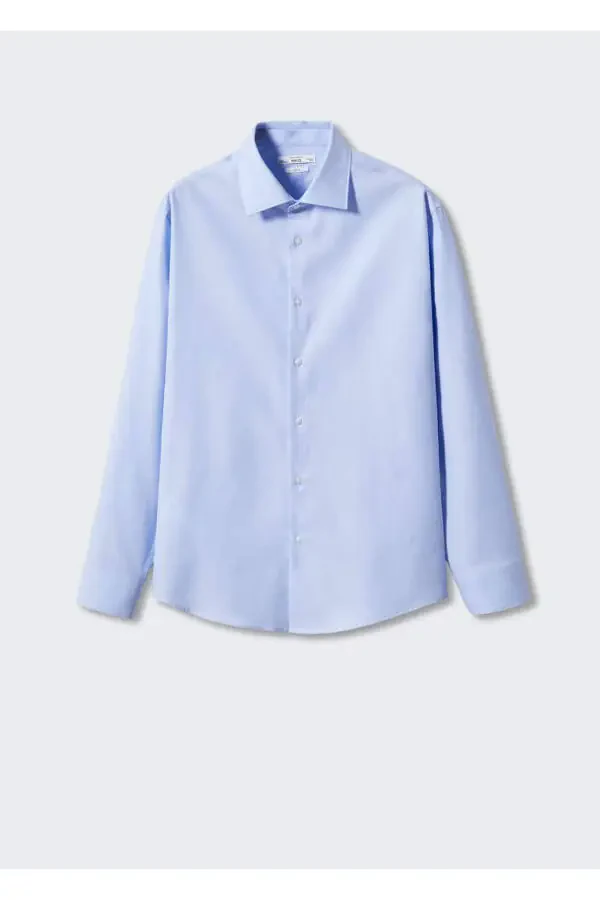 Ingichka paxta poplindan tikib tikilgan ko'ylak - 3