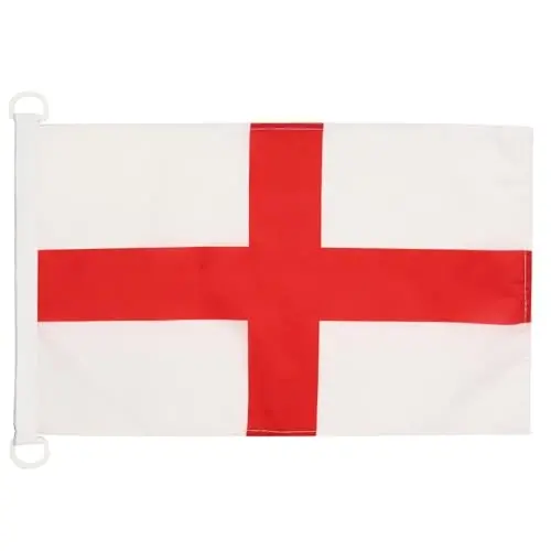 England NAUTICAL Flag 18'' x 12'' - English flags 30 x 45 cm. - Banner 12x18 in for boat - AZ FLAG - 1