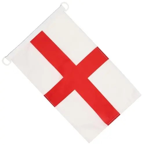 England NAUTICAL Flag 18'' x 12'' - English flags 30 x 45 cm. - Banner 12x18 in for boat - AZ FLAG - AZ FLAG (1)
