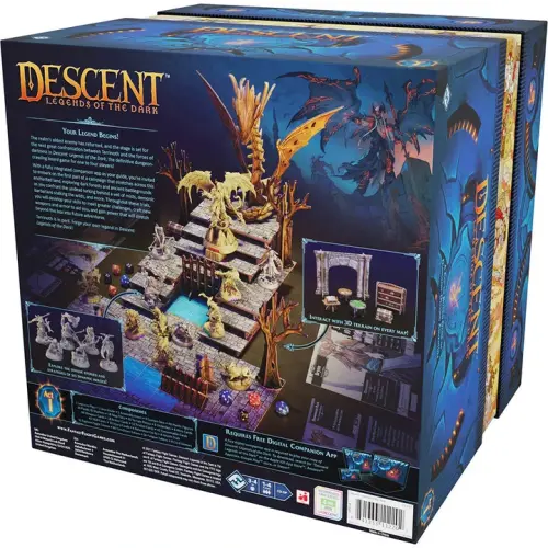 Descent: Legends of the Dark - FANTASY FLIGHT GAMES (1)