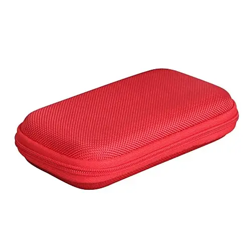 Hermitshell Hard Travel Case for INIU Portable Charger 10000mAh Power Bank [2022 Version] (Red) - 4