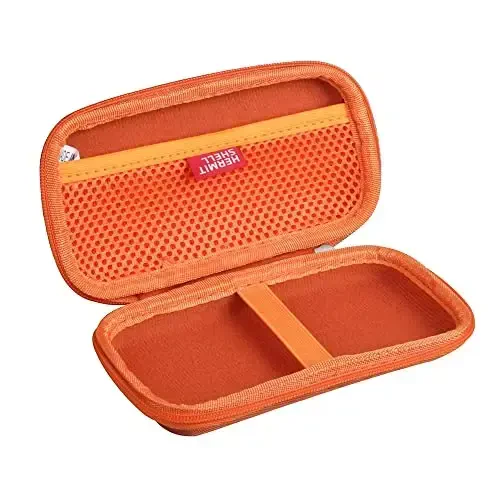 Hermitshell Hard Travel Case for INIU Portable Charger 10000mAh Power Bank [2022 Version] (Orange) - 3