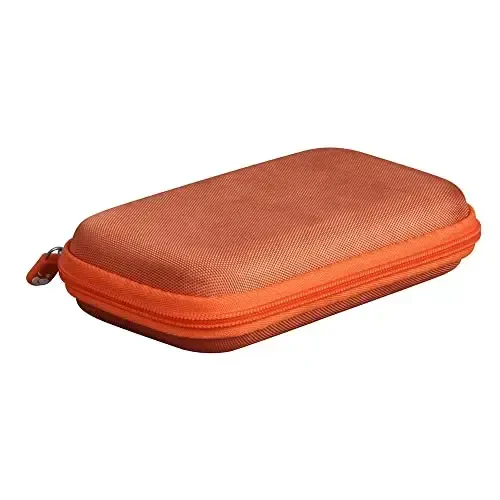Hermitshell Hard Travel Case for INIU Portable Charger 10000mAh Power Bank [2022 Version] (Orange) - 6