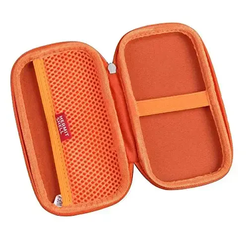 Hermitshell Hard Travel Case for INIU Portable Charger 10000mAh Power Bank [2022 Version] (Orange) - 4