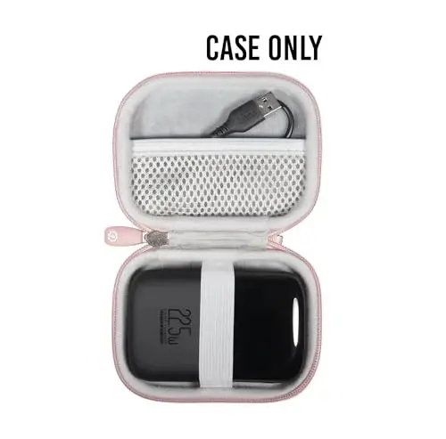 GETGEAR case for INIU Portable Charger, Small 10000mAh Power Bank USB C in/Output 22.5W Fast Charging (Rose Gold) - 3