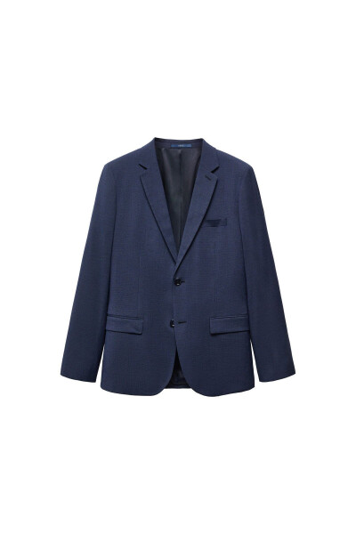 Ink Blue Men's Blazer Jacket - 5