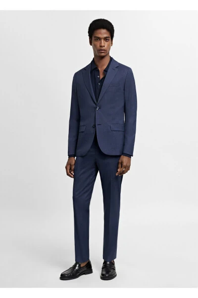 Ink Blue Men's Blazer Jacket - 9