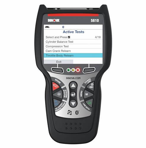 Innova 5610 OBD2 Bidirectional Scan Tool - Understand Your Vehicle, Pinpoint What's Wrong, and Complete Your Repairs with Less Headache. Free Updates. Free US-Based Technical Support. - 1