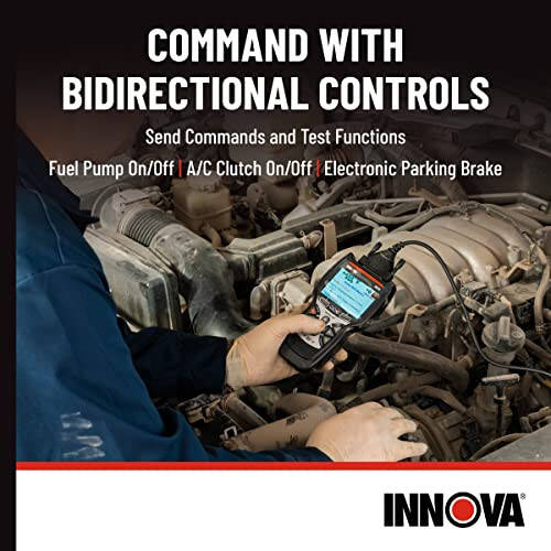 Innova 5610 OBD2 Ikki Tomonlama Skaner Asbob - Avtomobilingizni Tushuning, Nima Noto'g'ri Ekanligini Aniqlang va Ta'mirlashni Kamroq Bosh Og'rig'i bilan Yakunlang. BePul Yangilanishlar. BePul AQSh Bazasidagi Texnik Yordam. - 4