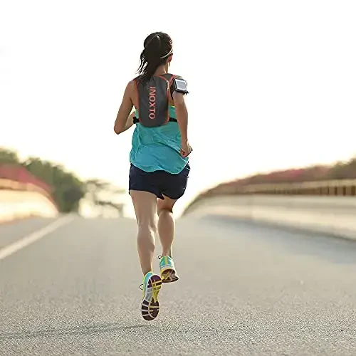 INOXTO Running Hydration Vest Backpack,Lightweight Insulated Pack with 1.5L Water Bladder Bag Daypack for Hiking Trail Running Cycling Race Marathon for Women Men - 6