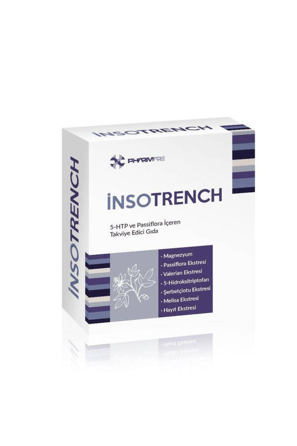 Insotrench 5-htp and Passionflower 30 Tablets - 2