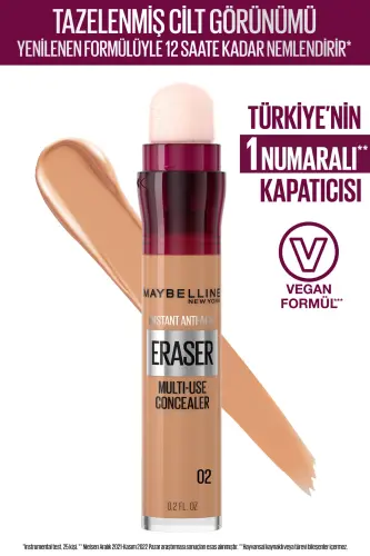 Instant Anti Age Eraser Concealer - 02 Nude-Nude 